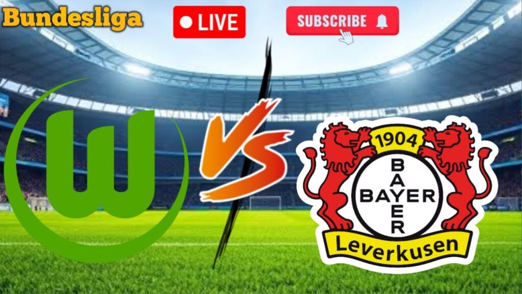 VFL Wolfsburg gegen Bayer 04 Leverkusen Live-Spiel in der Volkswagen Arena Deutschland Wolfsburg