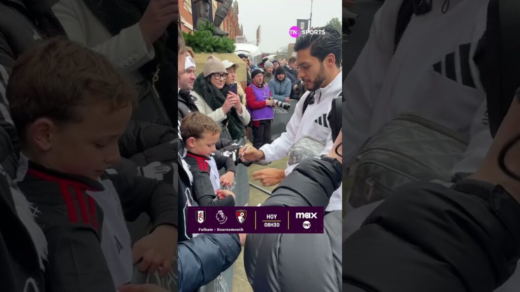 ¡RAÚL JIMÉNEZ CUMPLIÓ EL SUEÑO DE UN AFICIONADO DE FULHAM! #Shorts