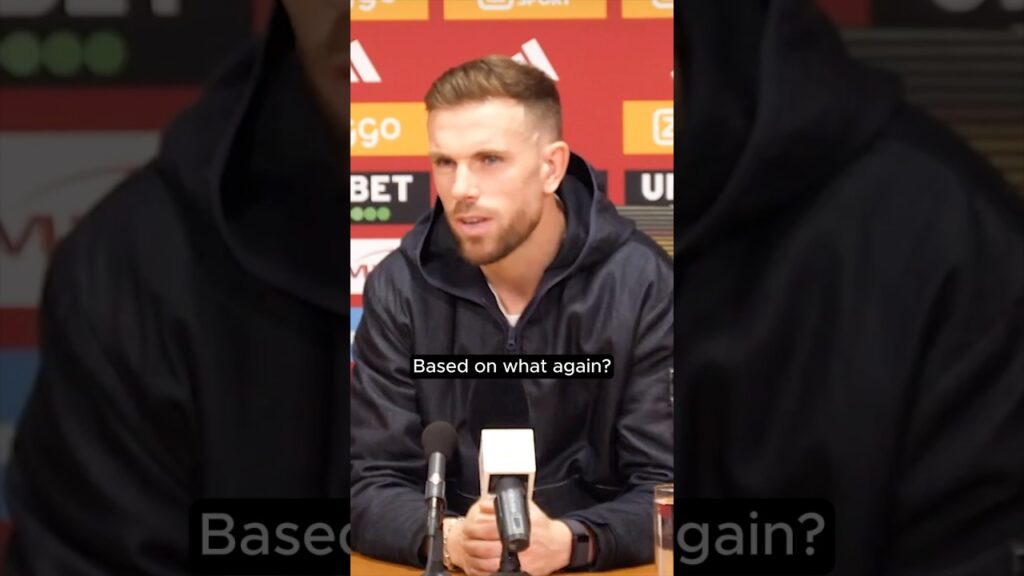 Henderson gets HEATED with Dutch reporter over transfer rumours 😡