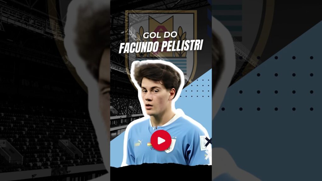 Gol do Facundo Pellistri - Uruguai 5 x 0 Bolívia #shortsfutebol