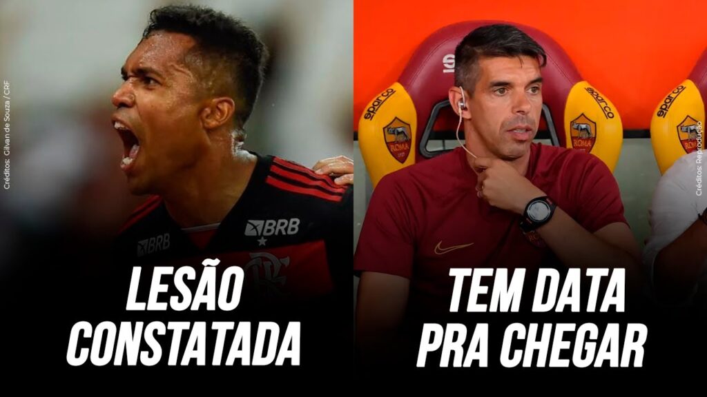 SAIBA QUANTO TEMPO ALEX SANDRO VAI DESFALCAR O TIME | NUNO CAMPOS TEM DATA PARA CHEGAR AO FLAMENGO
