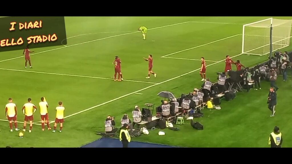 Roma-Lecce 4-1, assist Saud Abdulhamid, gol Niccolò Pisilli