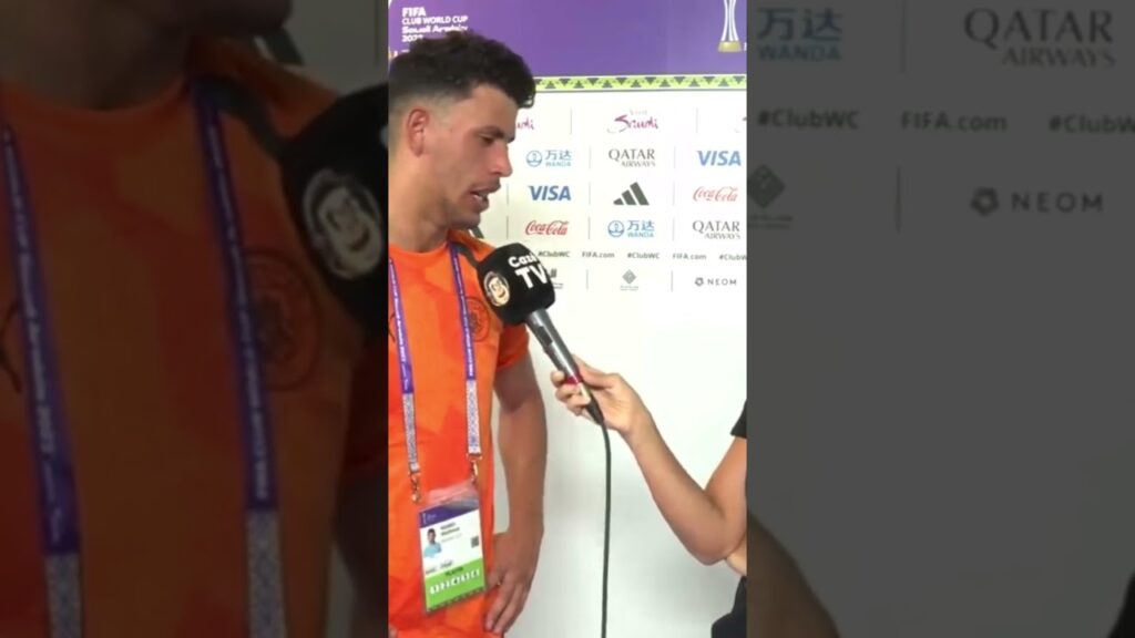 MATHEUS NUNES MEIA DO M. CITY REVELA-SE RUBRO-NEGRO E DIZ TER MOTIVAÇÃO A MAIS PARA A FINAL! #shorts