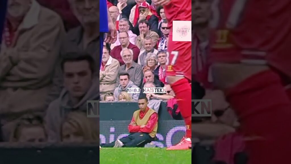 Trent Alexander Arnold as a Ball Boy 😃