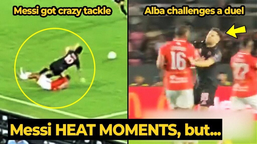 Jordi Alba defends MESSI after San Miguelito players tried to provoke Messi | Football News Today