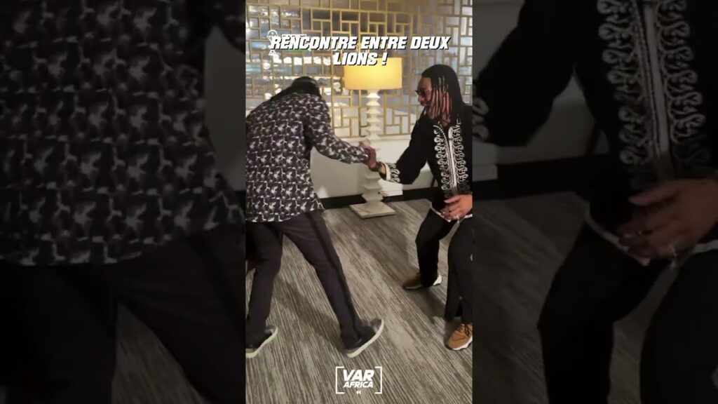 rencontre Aliou Cissé et Rigobert Song !