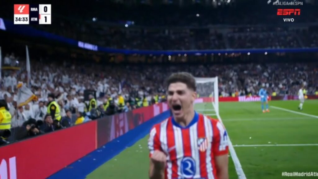 Le but de J. Álvarez | Real Madrid contre Atlético de Madrid 0-1 Compte-rendu | La Liga 2025