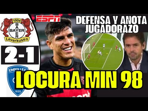 TREMENDO PIERO HINCAPIÉ HIZO UNA LOCURA AL MINUTO 98 COMO DELANTERO DIÓ GOLAZO EN JUGADA SORPRENDE