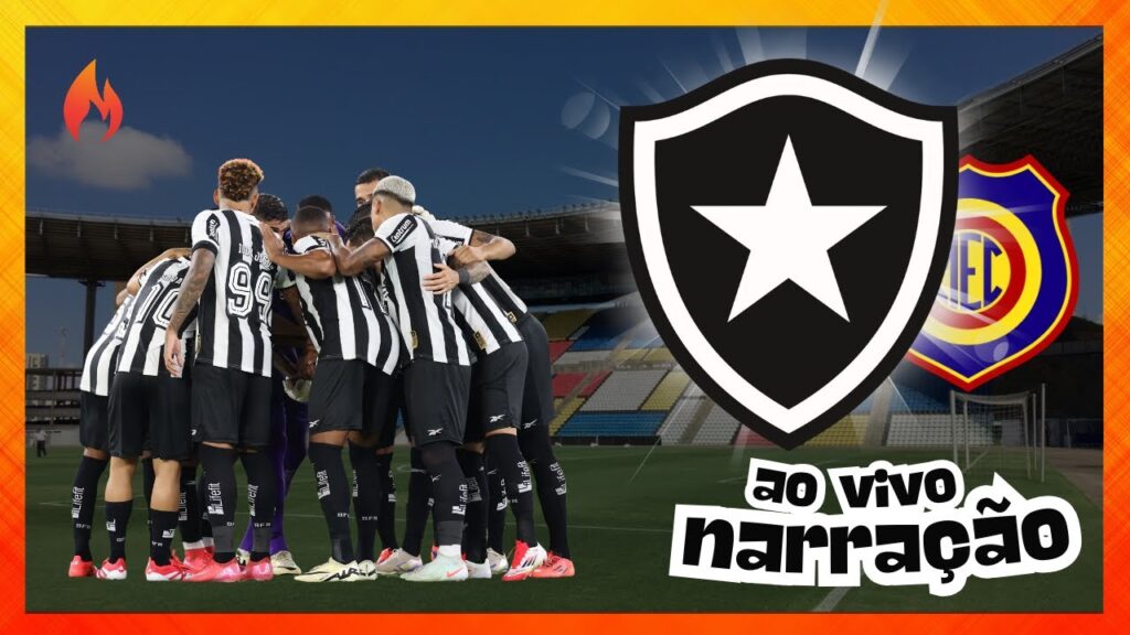 BOTAFOGO x MADUREIRA| 9ª rodada CARIOCÃO | Narração do Jogo  (AO VIVO)