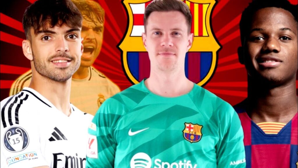 ✔️ TER STEGENG, DE RETOUR ? ANSU FATI QUITTE LE BARÇA. REAL A SON NOUVEAU RAMOS (SPOIL: ASENCIO)