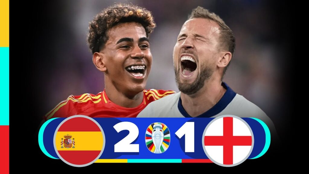 ESPANHA 2 X 1 INGLATERRA 🏆FINAL UEFA EURO 2024🎙️Gustavo Villani ⚽ melhores momentos