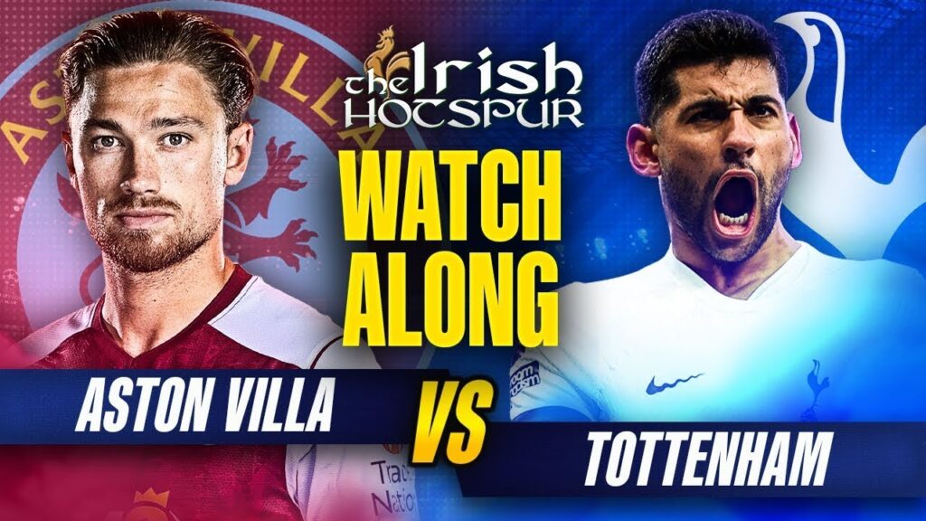 🏆 LIVE FA CUP WATCHALONG | Aston Villa vs Tottenham 🔵⚽