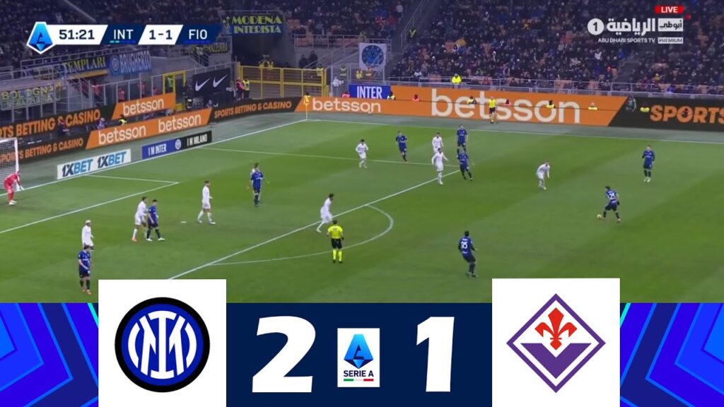 إنتر ميلان ضد فيورنتينا [2-1] | الدوري الإيطالي 2024/25 | أبرز الأحداث والأهداف!