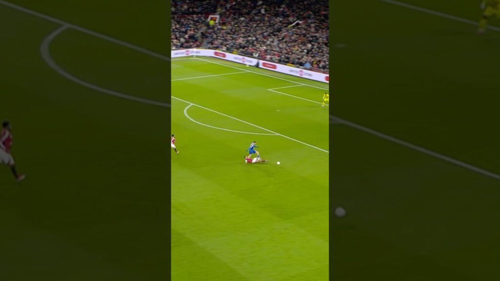 STRONG Tackle From Mazraoui! 😤