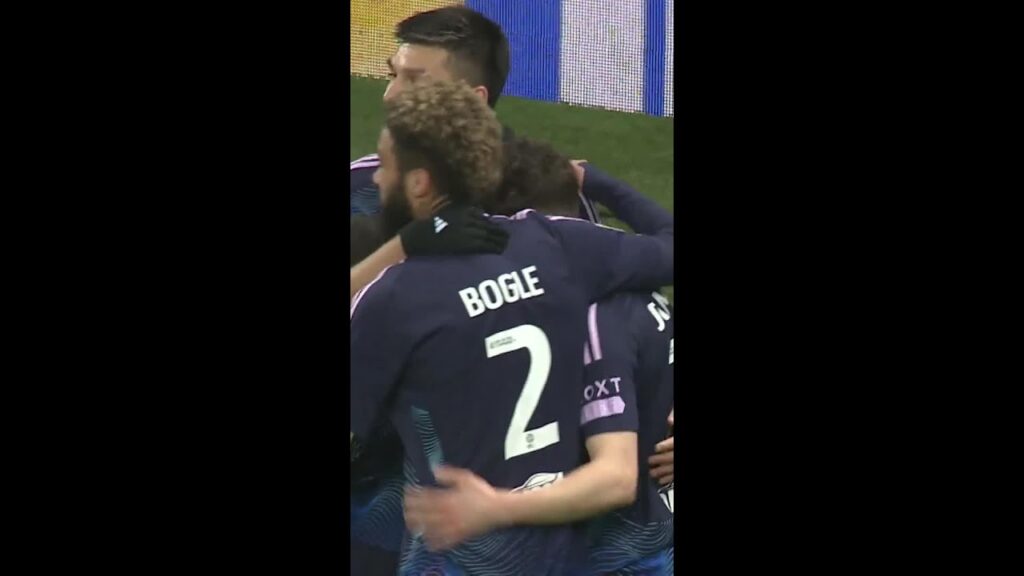 Dan James at the double for Leeds United! #lufc