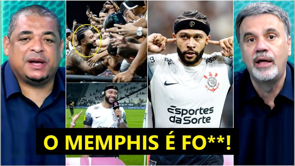 "ISSO É SENSACIONAL! Cara, o Memphis Depay no Corinthians PARECE QUE..." OLHA o que foi EXALTADO!