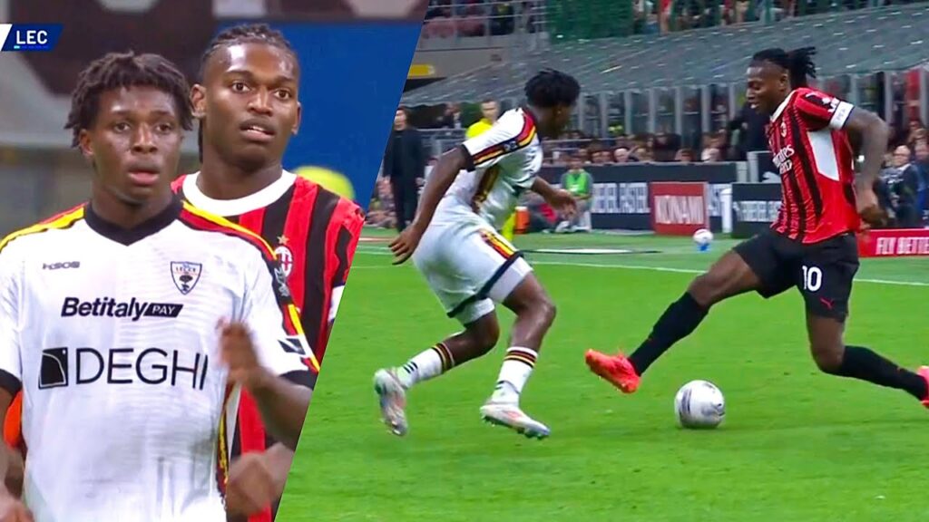 Patrick Dorgu vs Rafael Leão | ALL DUELS | WELCOME TO MAN UNITED 🔴