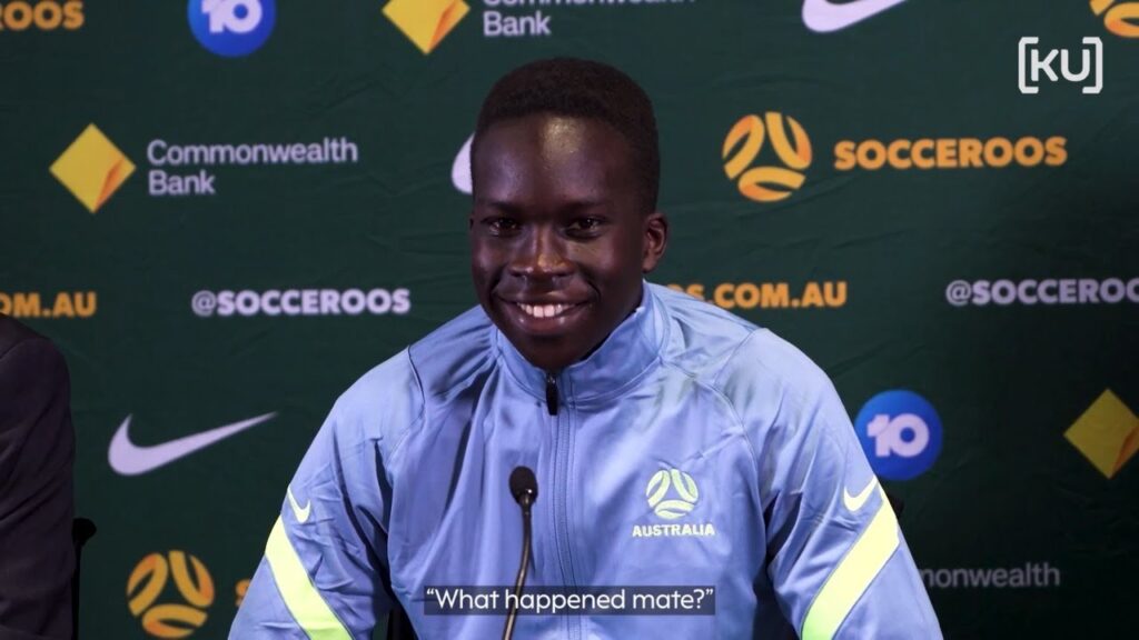 "What happened mate?" - Garang in playful jibe at brother Alou