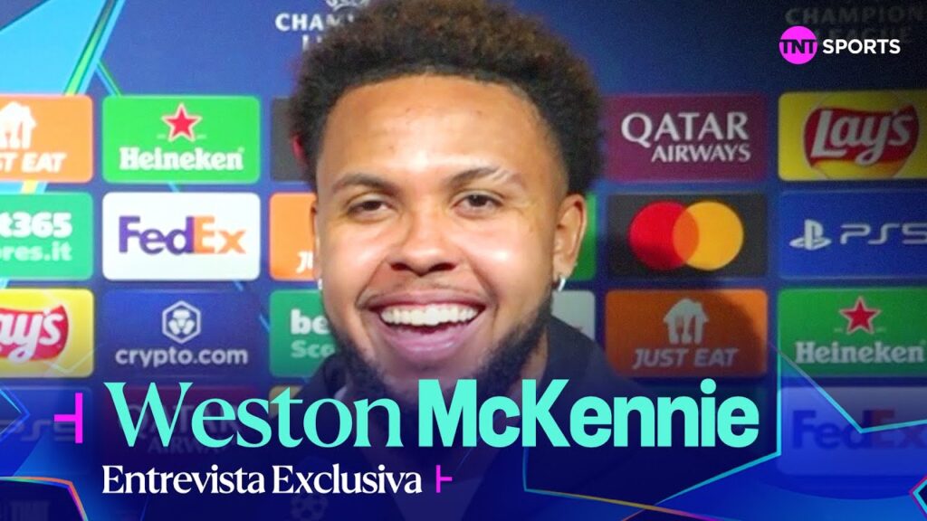 WESTON MCKENNIE: "SOY FAN DEL CLUB AMÉRICA" | JUVENTUS 2-1 PSV | CHAMPIONS LEAGUE