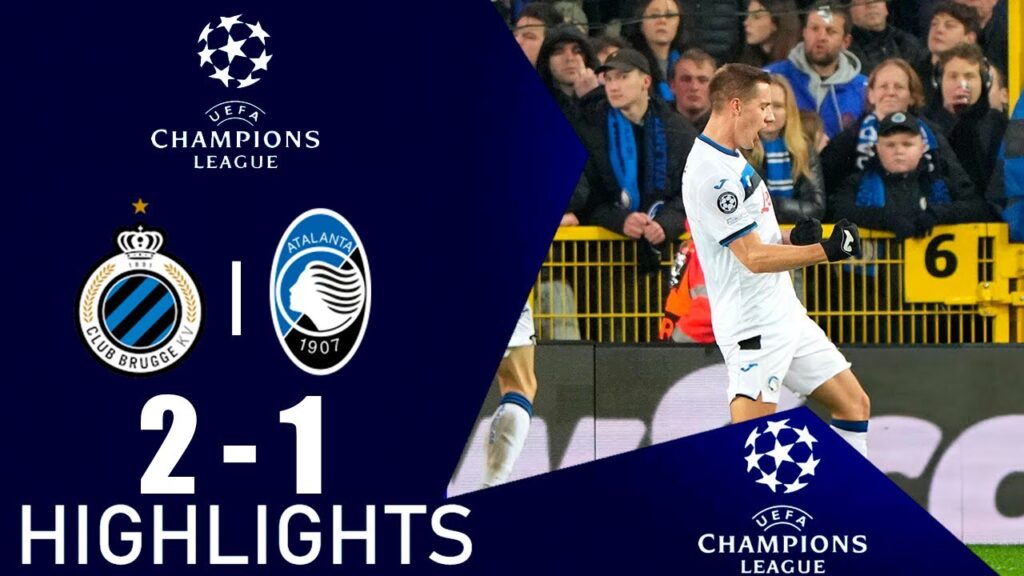 Mario Pašalić Goal | Club Brugge vs Atalanta 2-1 Highlights | Champions League 2024/25
