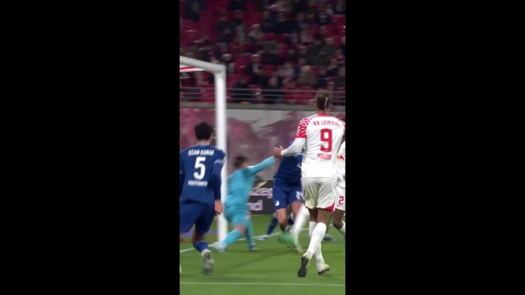 Lukas Klostermann with a Goal vs. TSG 1899 Hoffenheim