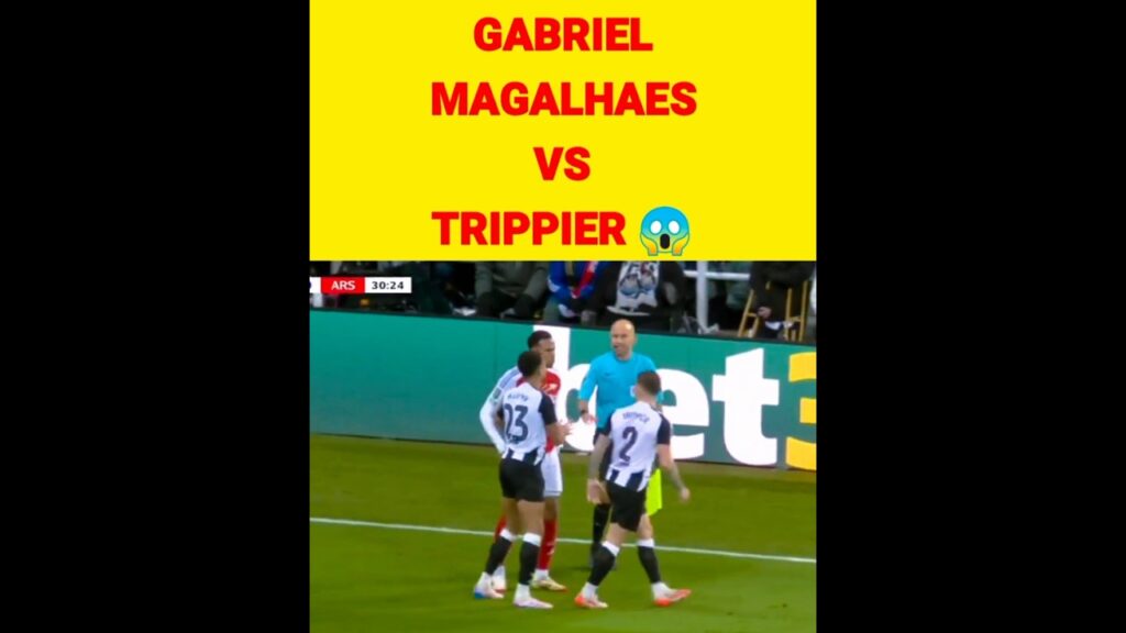 Gabriel Magalhaes vs Kieran Trippier 😱