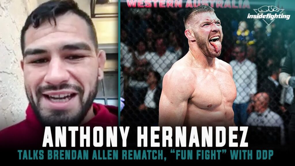 Anthony Hernandez sees "fun fight" in future with Dricus Du Plessis, previews Brendan Allen rematch