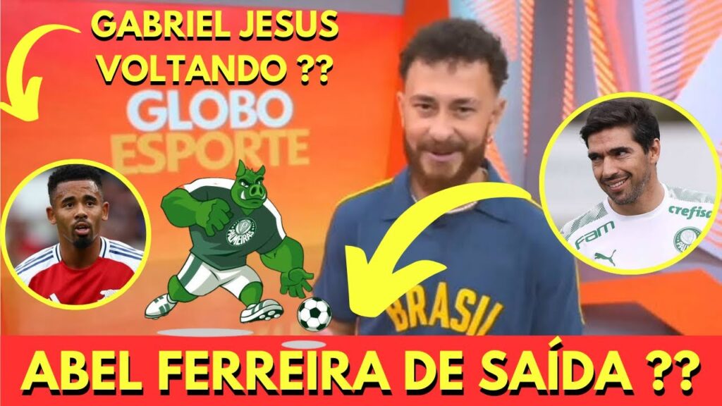 GLOBO ESPORTE HOJE!! 10/02/2025 | NOTÍCIA DO PALMEIRAS | ABEL FERREIRA FICOU BRAVO E VAI SAIR ??