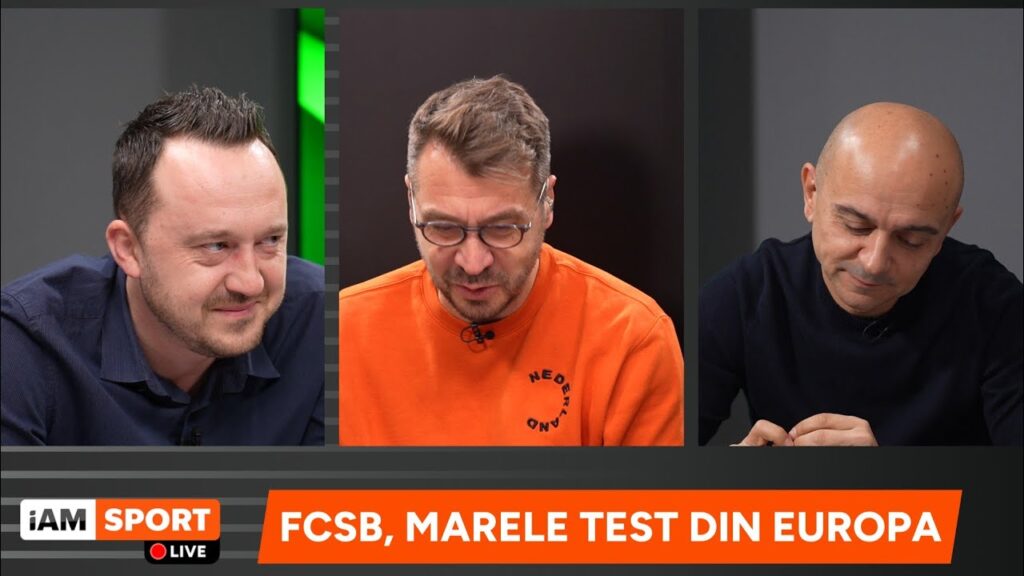 iAMsport LIVE - 13 februarie | FCSB, marele test în Europa. Comentăm cu David și Drafta