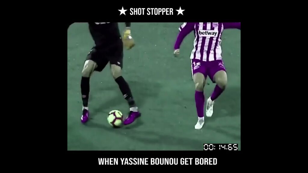 When Yassine Bounou Get Bored #Shorts When Yassine Bounou Get Bored #Shorts