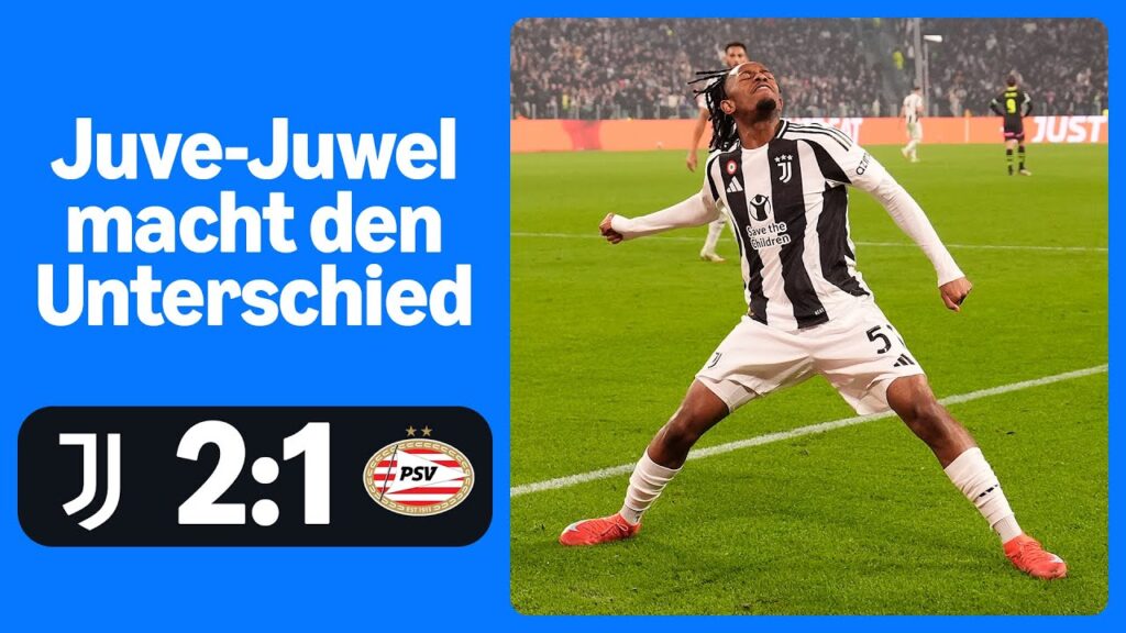 Juventus 2:1 PSV Eindhoven | Highlights - UEFA Champions League