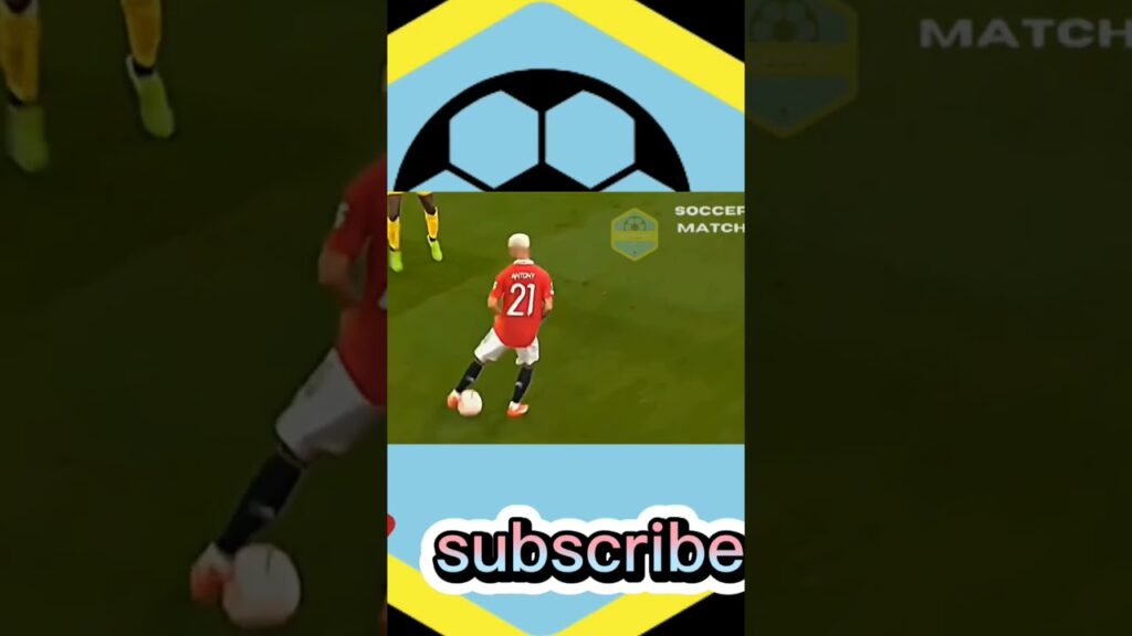 Antony Santos skills double spon vs sheriff tiraspol #shorts #antony #manchesterunited