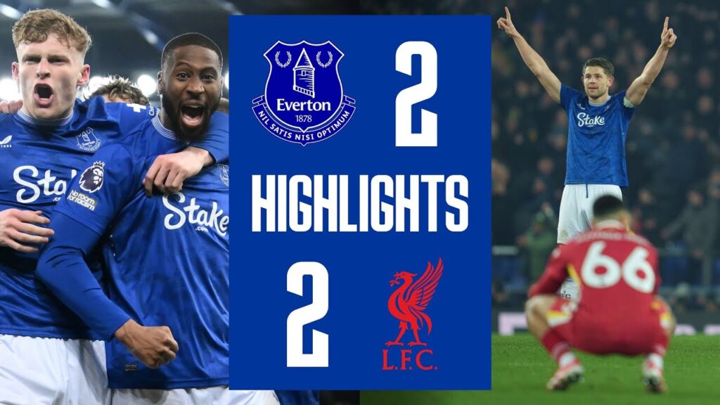 EVERTON 2-2 LIVERPOOL | Premier League highlights