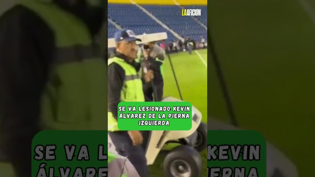 Kevin Álvarez se lesiona durante el partido de América ante Atlético San Luis