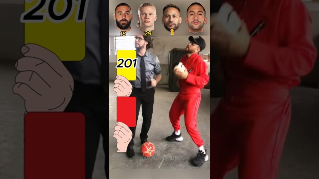 Karim benzema vs haaland vs neymar vs hakim ziyech