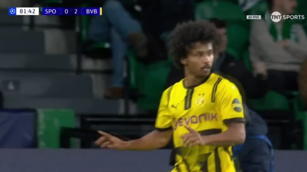 Das Tor von K.  Adeyemi | Sporting gegen Borussia Dortmund 0-3 Rückblick | Champions League 2025