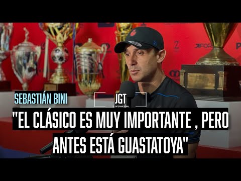 Conferencia de prensa José Carlos Martínez, Mathius Gaitán y Sebastián Bini de Municipal