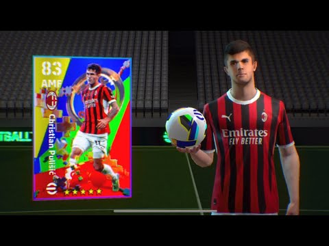How to train Christian Pulisic in Efootball 25 of Match Pass to 100 level