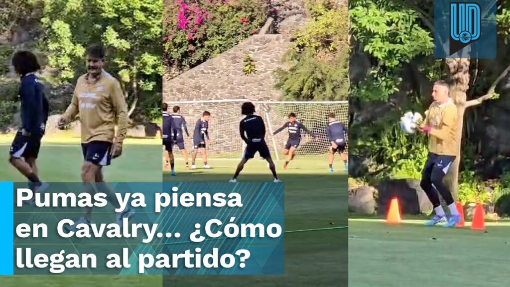 🐾 Pumas se alista para el DUELO ante Cavalry ⚽🔥 ¡Preparación intensa!