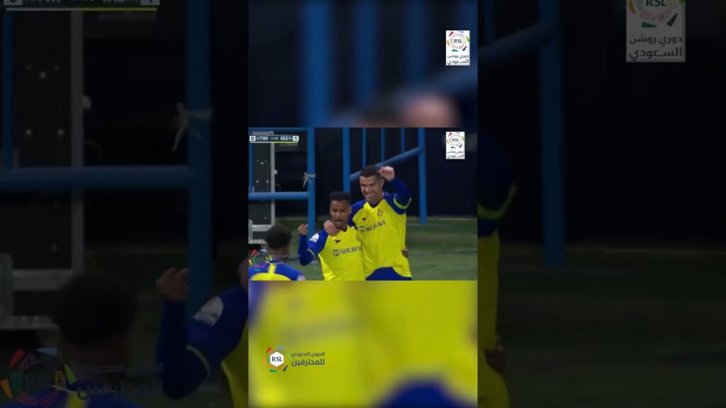 أهداف النصر مباراة #النصر 🆚  #التعاون  2 - 1 الجولة الـ 17  #shorts