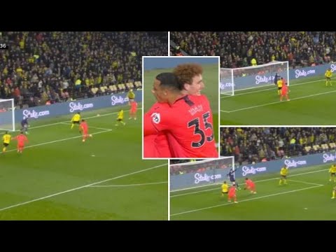 Josh Sargent Scores Brilliant Scorpion Kick Goal To Light Up Floodlit Affected Game#Joshsargent