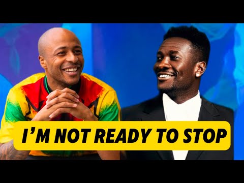 Andre Ayew not ready to quit football, USA player on how Asamoah Gyan inspired his career