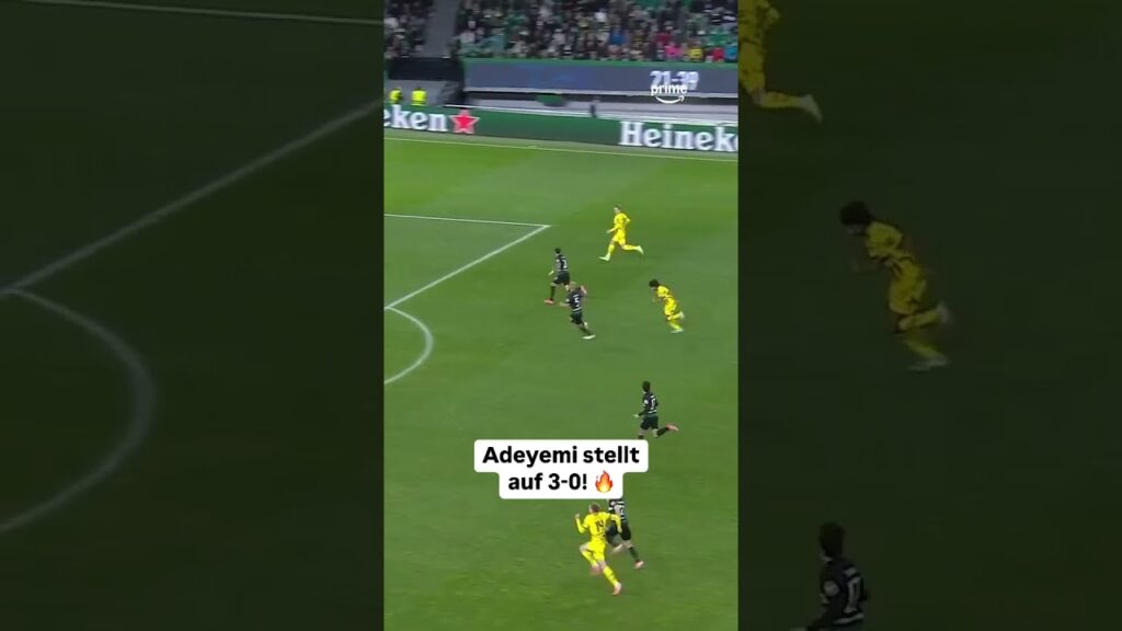 Traumhafter Konter von Brandt & Adeyemi 😮‍💨