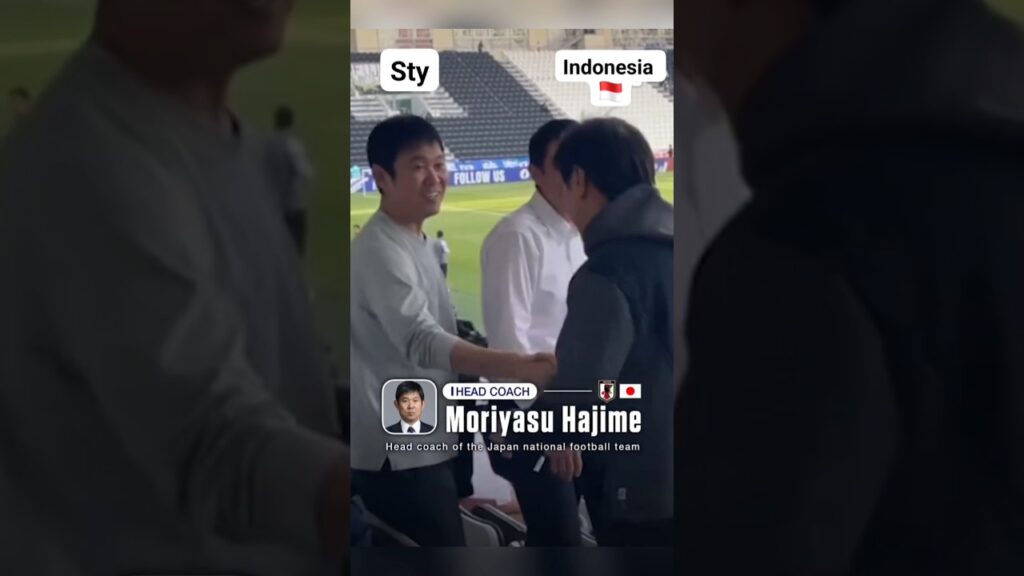 Sty dan Moriyasu Hajime #timnasindonesia