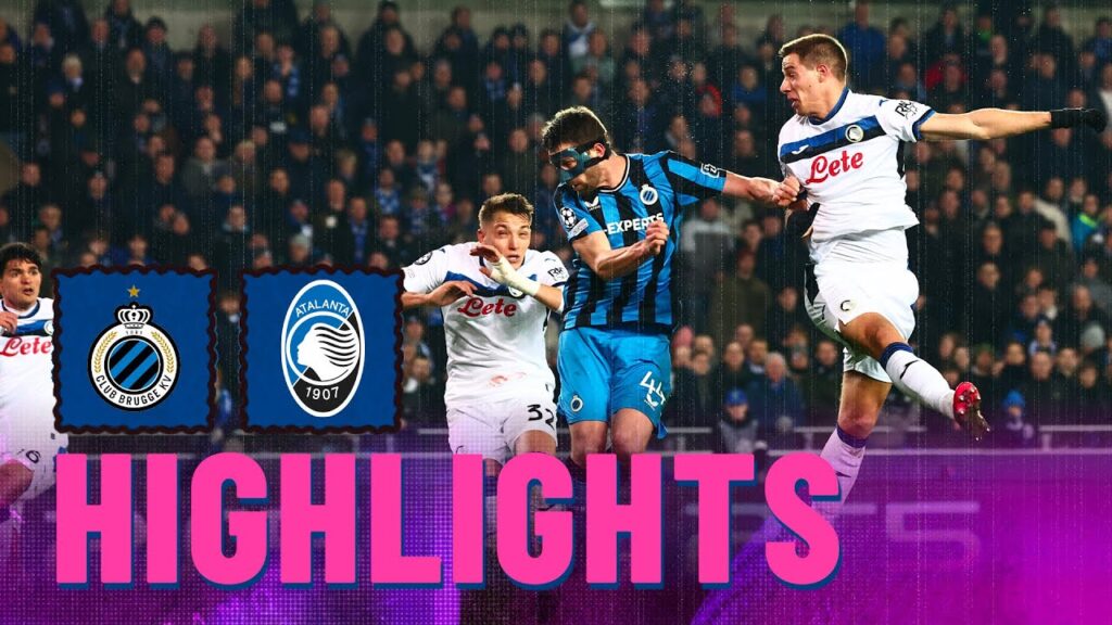 Highlights Club Brugge-Atalanta 2-1 | Andata playoff UCL 2024/25