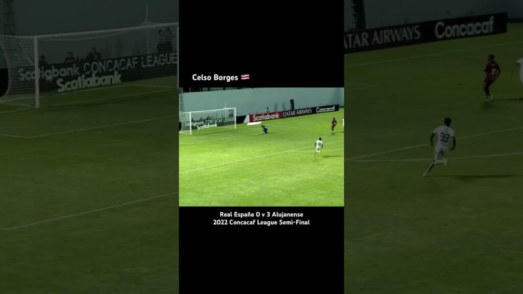 Costa Rica national team legend, Celso Borges, scoring world class chip in a semifinal #football