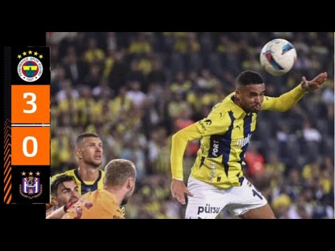 Fenerbahçe .vs Anderlecht , le résumé du match - | Le superbe coup de tête de Youssef En-Nesyri 💥