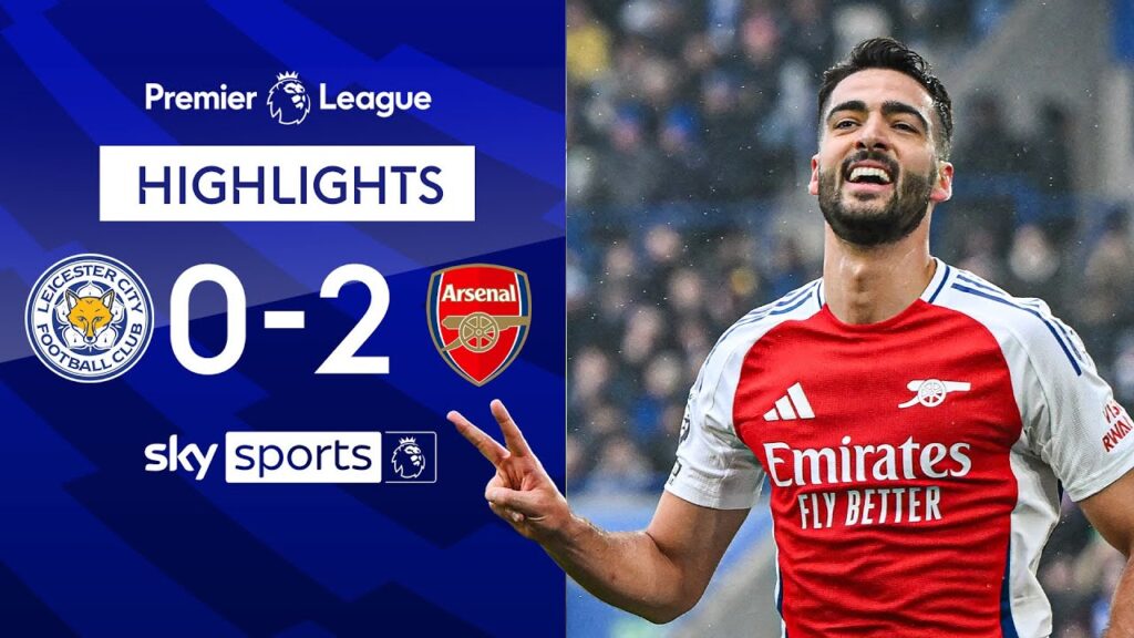 Merino brace saves injury-stricken Gunners! 🔥 | Leicester 0-2 Arsenal | Premier League highlights
