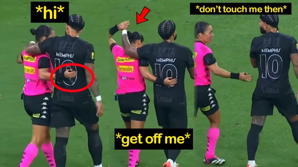 Memphis Depay Gets Angry after Female Referee REJECTED him 💔