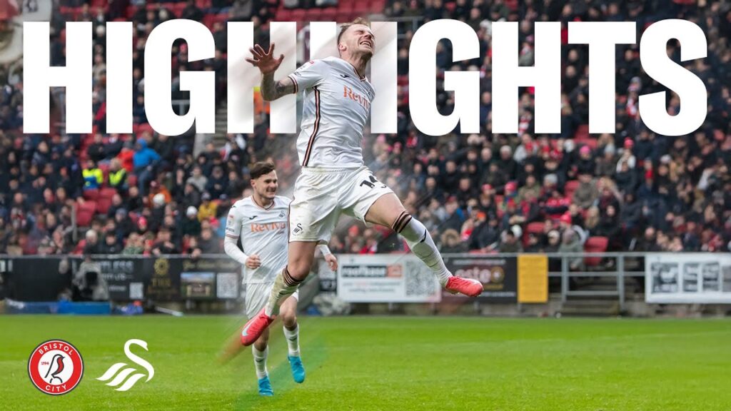 Bristol City v Swansea City | Highlights